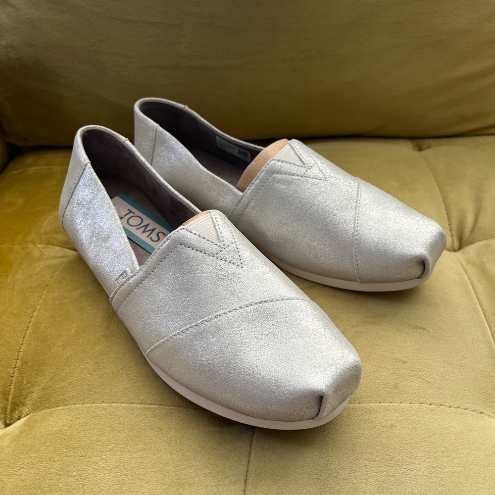 Toms champagne silver Alpargata classic